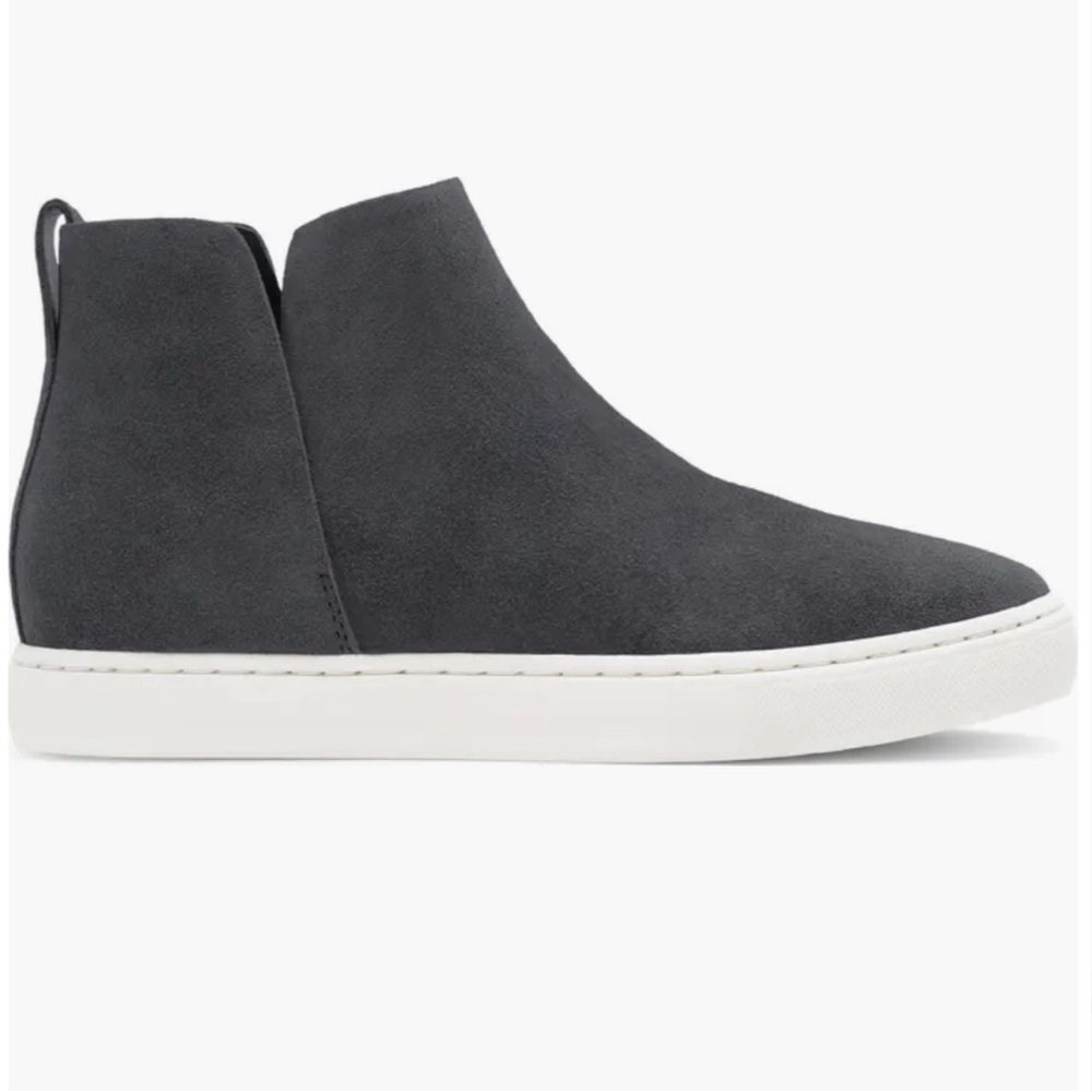 Birdies the Falcon suede booties women’s 10 in grey graphite water resistant NIB